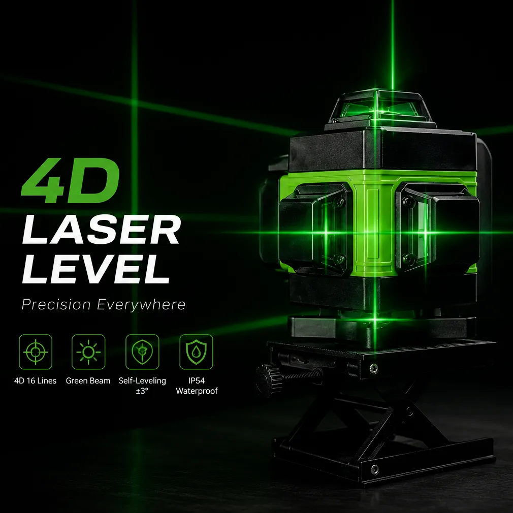 16-line 4D green laser level