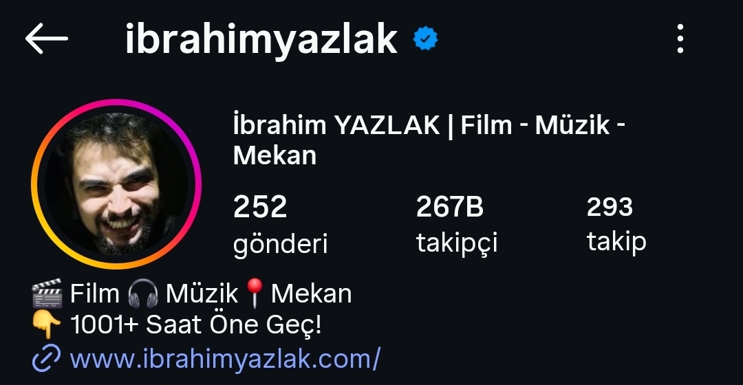 İbrahim Yazlak Instagram