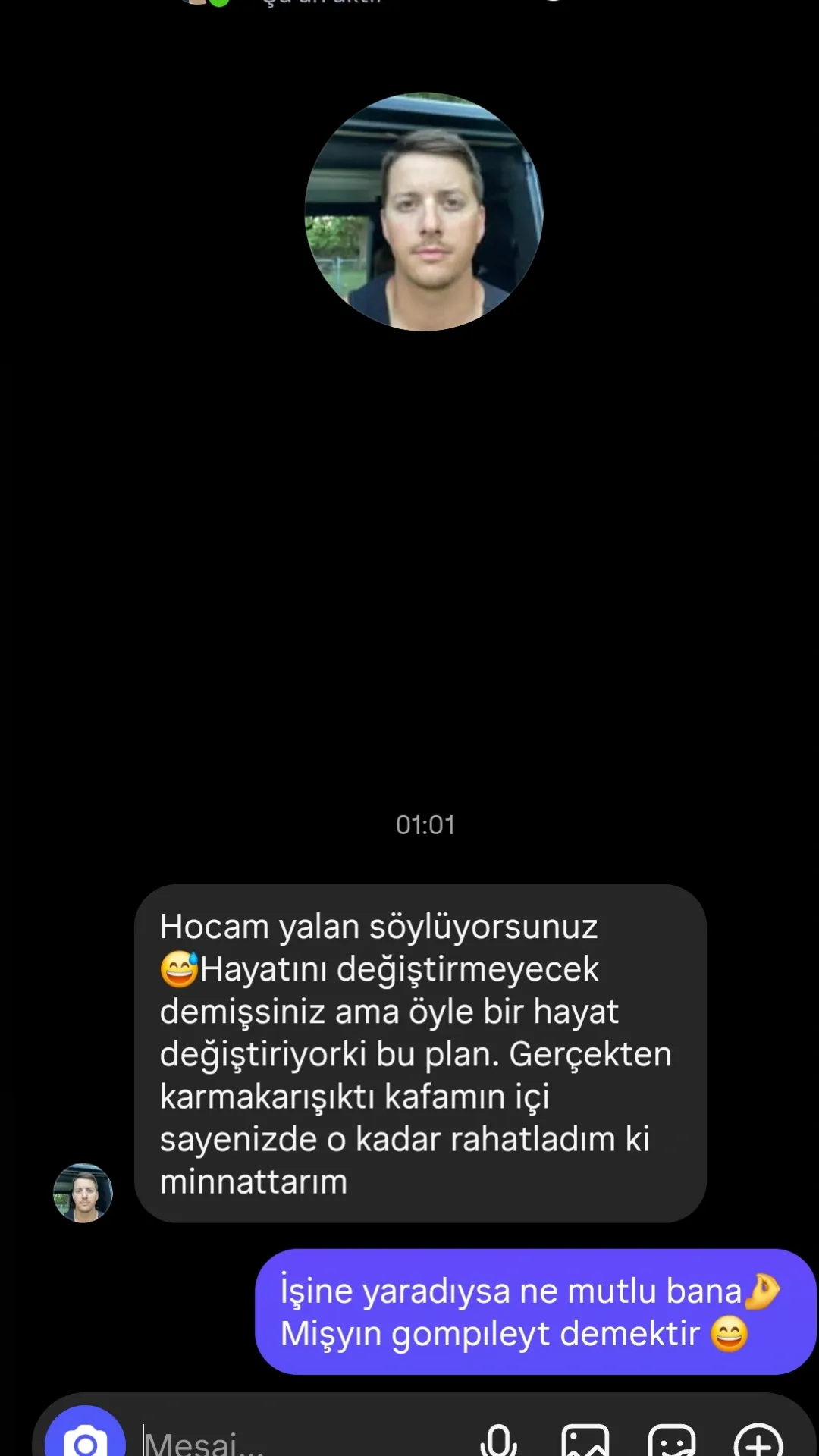Instagram yorumu 1