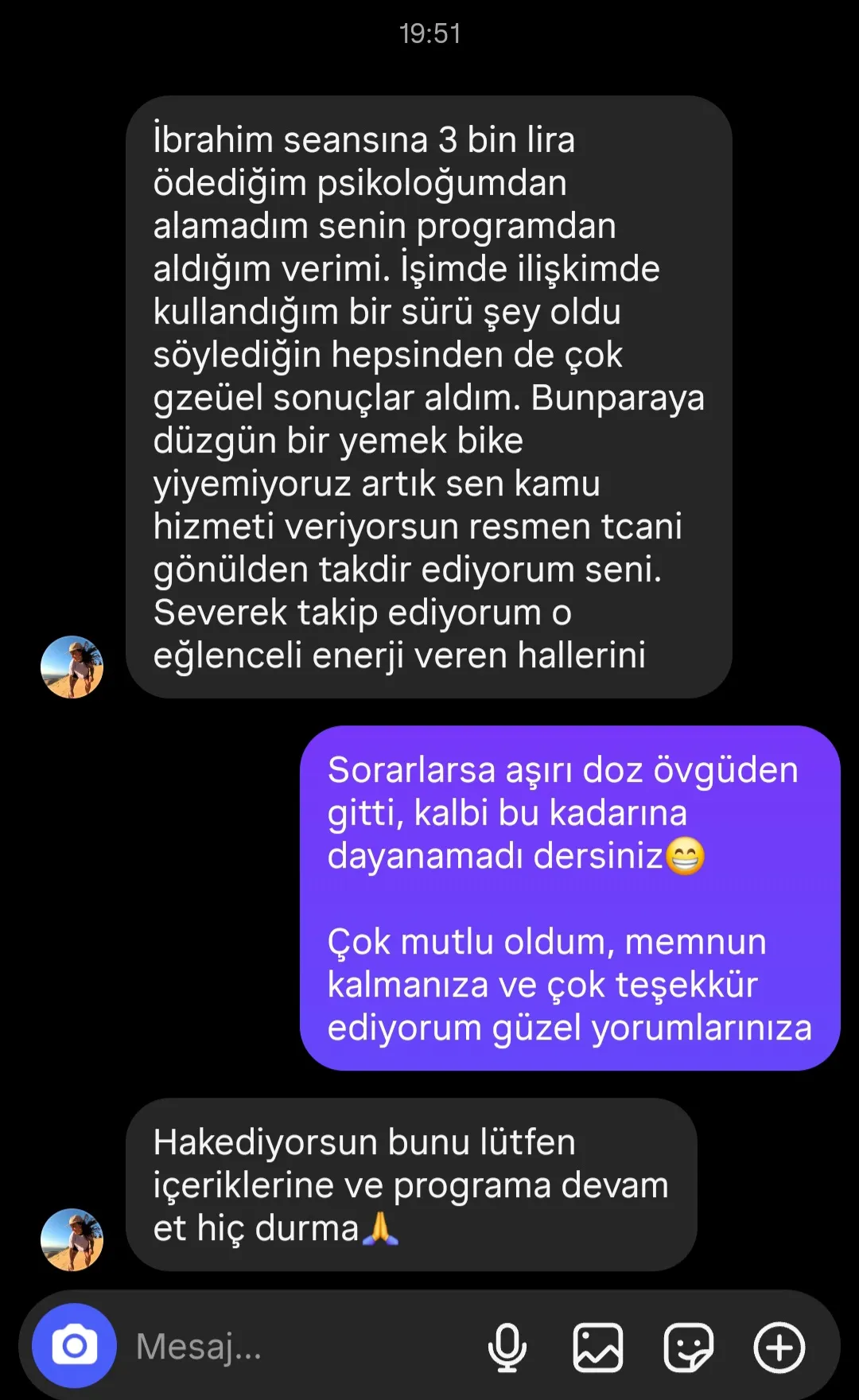 Katılımcı Yorumu