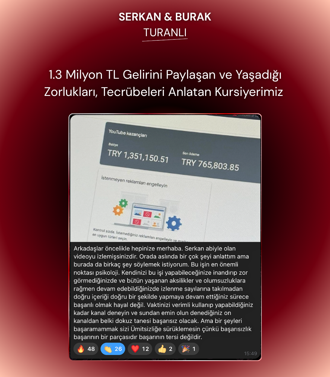 Kursiyer Başarısı 18