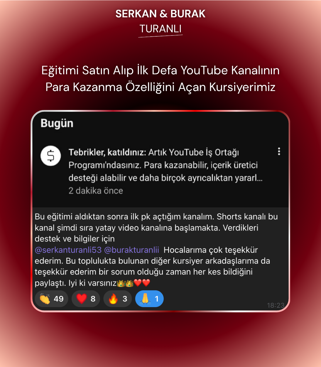 Kursiyer Başarısı 11