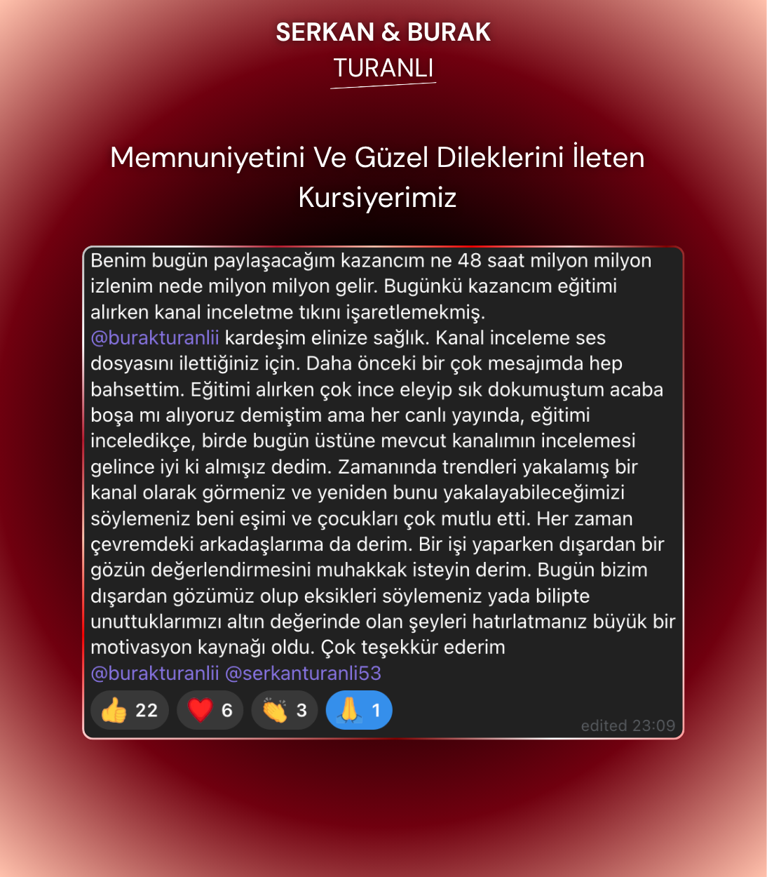Kursiyer Başarısı 7