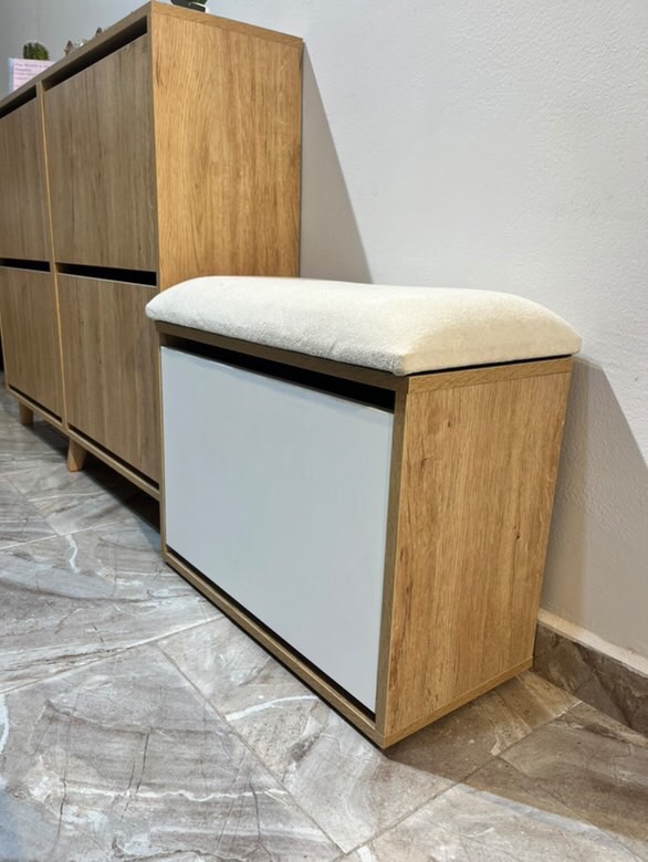 Banquette et porte chaussures 6 paires thumbnail