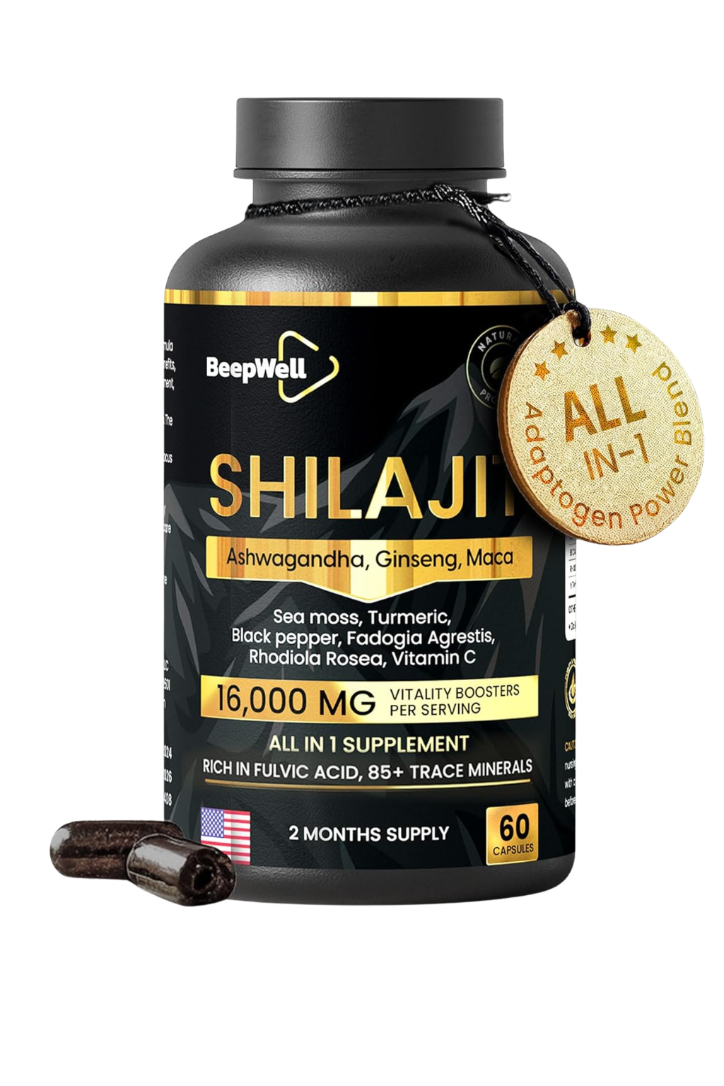 Shilajit-Kapseln