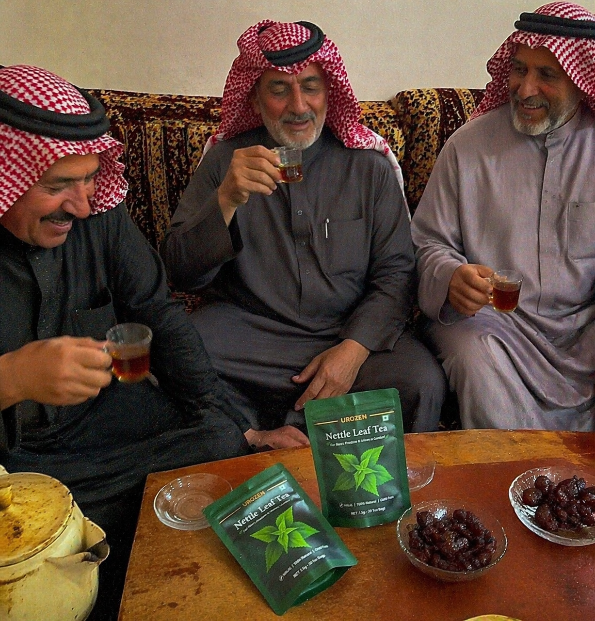 جلسة شاي القراص