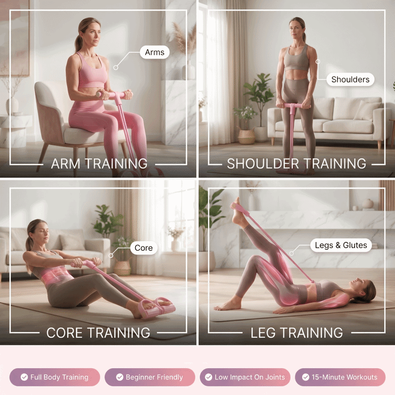 Resistance training demonstration