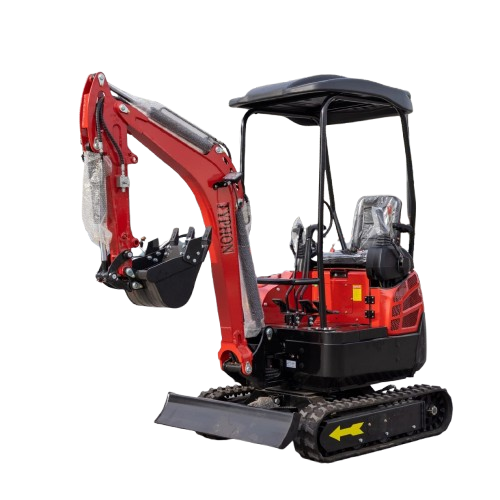 4,000 lbs Terror XVIII Mini Excavator Red