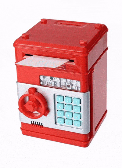 Mini ATM Tirelire Électronique pour Enfants