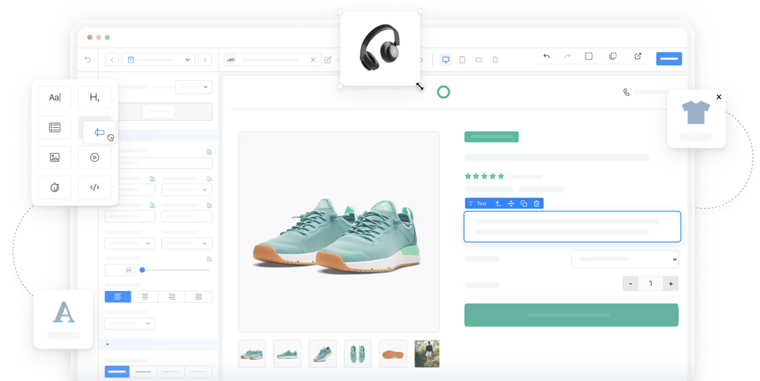 Lightfunels No code page builder