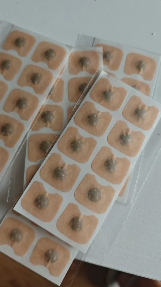 Deportista usando dilatador nasal