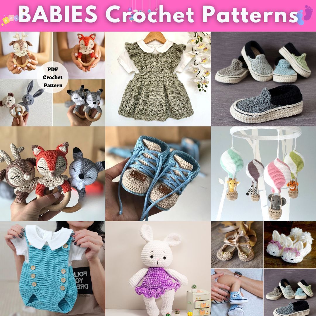 Modèles de crochet pour bébés