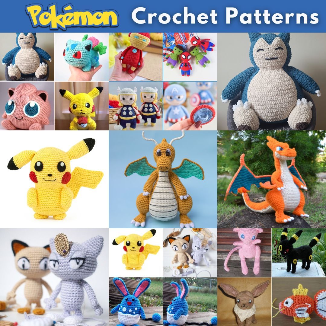 Modèles de crochet Pokémon