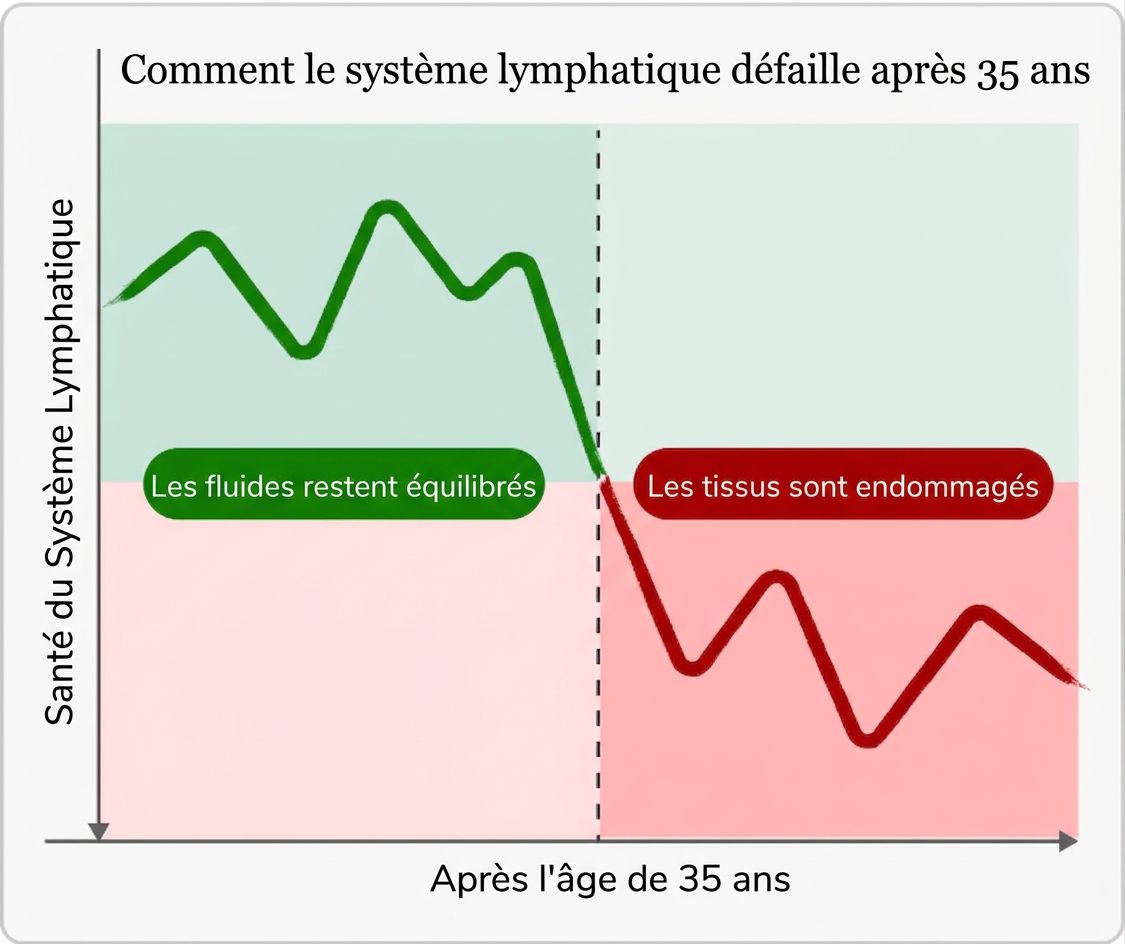 Système lymphatique rénal — illustration