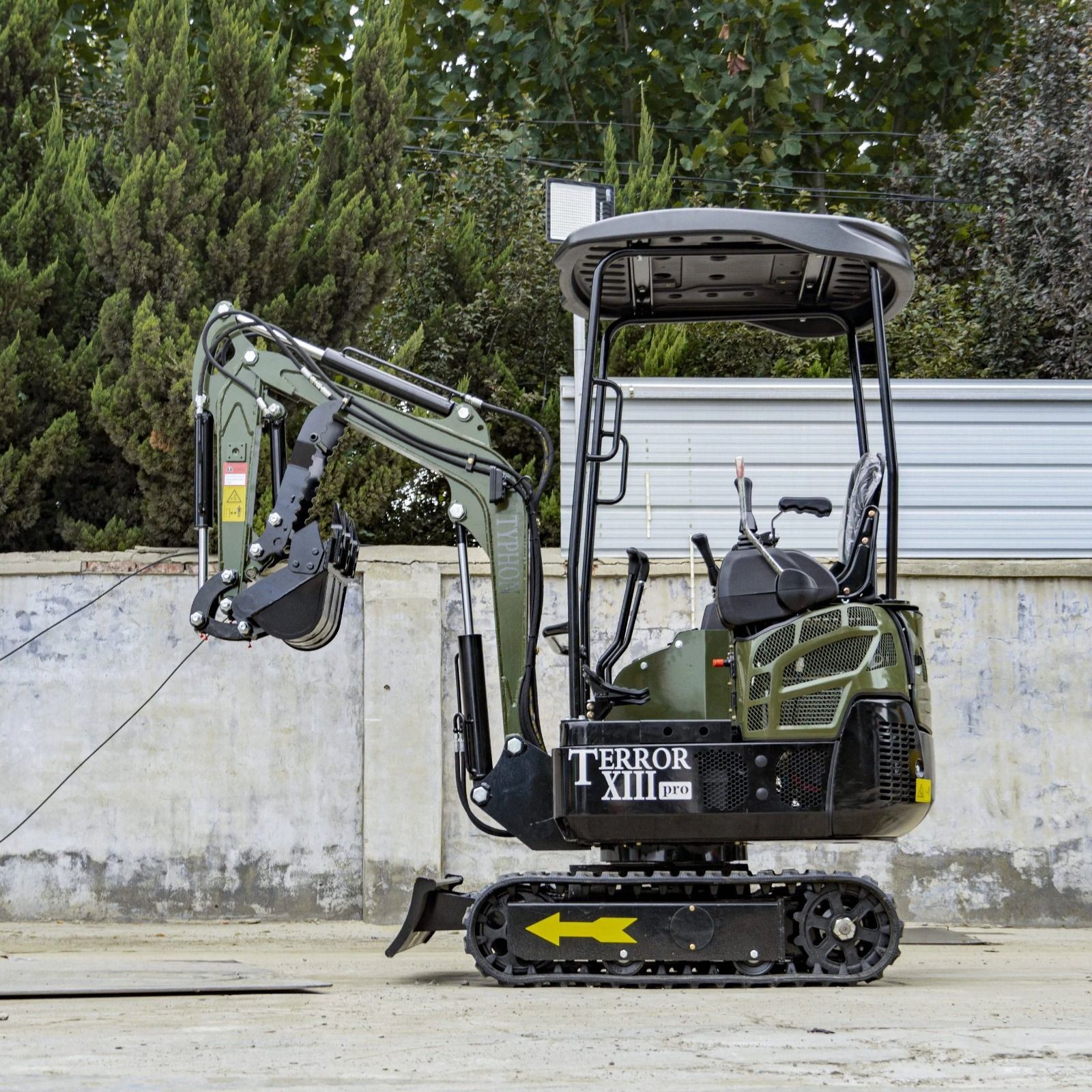 TYPHON TERROR XIII PRO STORM 1.3 Ton Mini Excavator