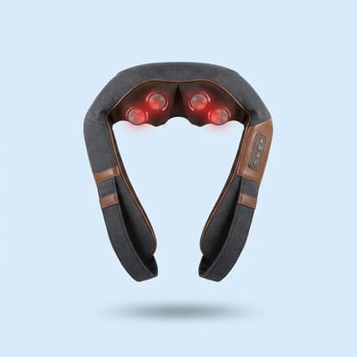 XNEEX NeckRelief™ – מכשיר עיסוי שיאצו לצוואר ולכתפיים עם חימום
