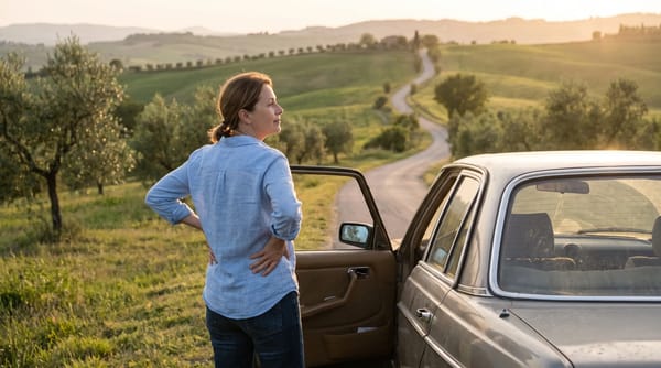 Lower back on long drives: how to sit properly in the car and what to do at stops