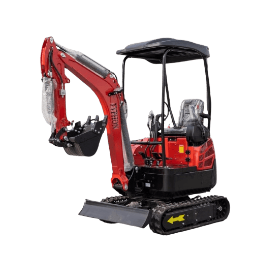 Red Terror XVIII 4,000 lb mini excavator